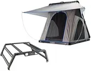Kings Grand Tourer Lite Roof Top Tent hard shell+ Universal Ute Tub Rack