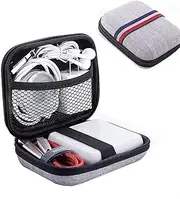 Small cable organiser bag, electronic case, anti-fall, electronic bag organiser, universal travel cable, electronics accessories, bag, travel organiser case for cables, portable