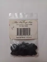 Black Button Assortment 40 Count Crafting, sewing, Garments, The Buckeye Tree