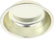 JECOMPRIS Thick Aluminum Basin Vegetable Washing Container Round Kitchen Dinnerware Daily Vegetables Rice Wash Basin Thicken Storage Basin Multifunctional Wash Basin Rice Basin Golden