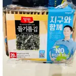 現貨🚀韓國代購🇰🇷💥東遠 兩班 紫蘇油海苔, 4G