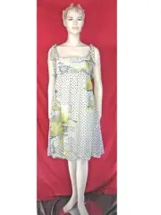NWT RUNWAY MISSONI SEXY SILK "MURIEL" DRESS 40-6 ORANGE LABEL