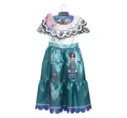 Mirabel Dress Costume DISNEY Encanto For Girls- Fits Sizes 4-6x New