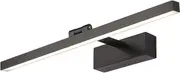 Modern LEDs Sconce Wall Lamp AC100-240V 9W 40cm/15.7in Bathroom Mirror Light Fixture Indoor Wall Lamp 3000K/4000K/6000K 3 Colors Black 3 colors