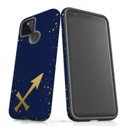 For Google Pixel 5 5G Case, Shielding Back Cover,Sagittarius Symbol