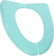 VALICLUD 1pc Toilet Seat Cushion Foldable Potty Seat Portable Potty Seat Travel Toilet Seat Potty Seat for Toilet Folding Toilet Pad Toilet Seat Covers Folding Travel Padded Green