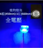 【龍成照明】LED 植物燈 LED 植物燈泡 8.5W 藍光(450M):紅光(660NM)=6:1 LED燈