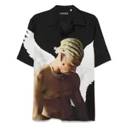 [Garcias] Garcias Graphic-print Shirt M BLACK
