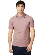 [Ben Sherman] Signature Pique Polo in Grape