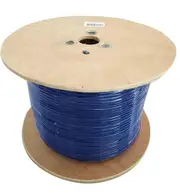 8Ware CAT6A 350m Ethernet LAN Cable Roll Bare Copper Twisted Core PVC For PC BLU