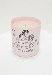[Black Cake] Pink Taurus Zodiac Massage Candle
