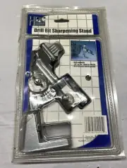 Drill Bit Sharpening Stand HDC Homier Use With Any Bench Grinder Silver NOS