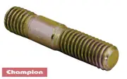 CHAMPION CDNS1 METRIC BRASS MANIFOLD STUDS M8 x 1.25 x 38mm - PACK OF x10