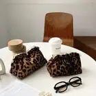 Large Capacity Women Makeup Bag Leopard Cosmetic Organizers Bags Gift