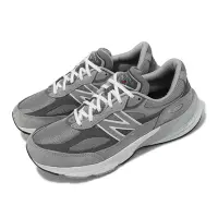 在飛比找Yahoo奇摩購物中心優惠-New Balance 休閒鞋 990 V6 男鞋 元祖灰 