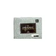 Fieldcrest 250TC Cotton Reversible Mandala Silver Quilt Cover Set King