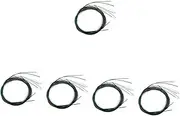 ibasenice 5 Sets Guitar Strings Acoustic Set Nylon Metal for Folk Guitar Accessories