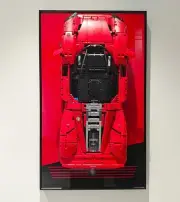 ICUANUTY Display Wall Mount for Lego Technic Ferrari Daytona SP3 42143, Uniqu...