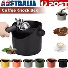 Coffee Bin Knock Box Barista Espresso Dump Bin For Coffee Grounds with Knock Bar