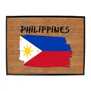 Philippines Country Flag Nationality - Novelty Doormat