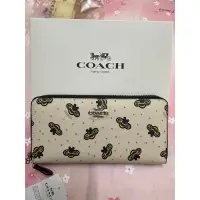 在飛比找蝦皮購物優惠-COACH 小蜜蜂長夾