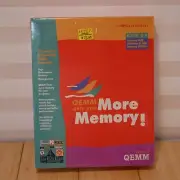 Quarterdeck QEMM More Memory! Version 7.5 NEW, Sealed BIG BOX Windows DOS