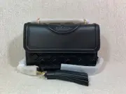 NEW VERSION Tory Burch Black Fleming Small Convertible Bag $498