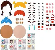 Social Emotional Learning Toy, 2 Face Boards 9 Emotion Cards for Making Faces Games, Preschool Learning Activities Toy to Express Emotions for Kids Age 3+