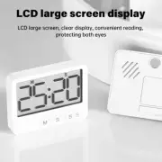 LCD Digital Kitchen Timer Magnetic Cooking Timer Count Down Up Clock Loud Alarm