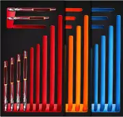 3 Pcs Foam Wrench Organizer Ratcheting Tool Tray Wrench Tool Box Organizer