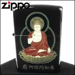 【ZIPPO】日系~本金蒔繪-阿彌陀如來-傳統工藝加工打火機