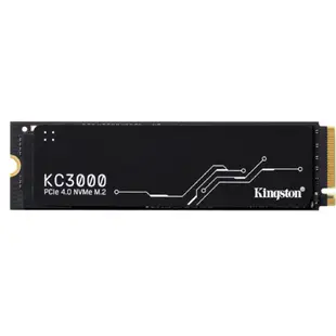 金士頓 KC3000 512GB/1TB/2TB PCIe 4.0 NVMe M.2 SSD SKC3000S