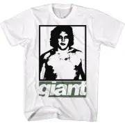 Andre The Giant Wrestling T-Shirt 100% Licensed GIZEY WHITE Tee Sizes SM - 5XL