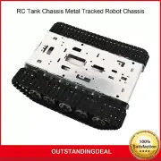 RC Tank Chassis Metal Tracked Robot Chassis Smart Robot Car Chassis Disassembled