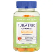 The Vitamin Shoppe, Turmeric Gummies, Peach, 60 Gummies