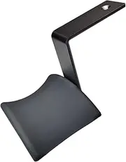 YOSADIER Metal Headset Rack Hooks Headphone Holder for Home Internet Cafe Strong Adhesive Under Desk Installation Lightweight Design Black