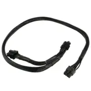 EVGA PSU 8pin Male to Dual 8pin(6+2) Male PCI-E 24" Power Adapter Cable