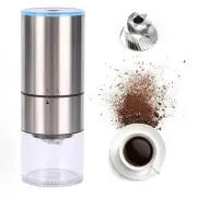 Electric Coffee Grinder, Rechargeable Mini Coffee Grinder With Multi Grind Se...
