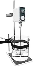 LCD Digital Magnetic Stirrer Liquid Mixer Lab Electric Stirrer Digital Display Overhead Stirrer Adjustable Height Lab Equipment 20L 2000rpm Hot Plate Magnetic Stir Plate (Color : OS-30Pro, Size : 1