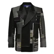 [Junya Watanabe] Cotton Denim X Multi Fabrics Patch Jacket