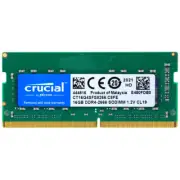 Crucial 16GB DDR4 2666 PC4-21300 260-Pin DDR4 SO-DIMM Laptop Memory RAM