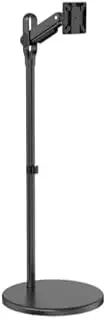Brateck Mobile Spring Assisted Display Floor Stand, Black