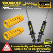 Rear Standard Monroe Shock Absorbers + King Spring for Holden Commodore VF Sedan
