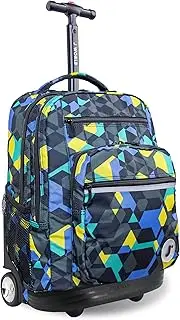 [J World New York] Sundance Rolling Backpack Girl Boy Roller Bookbag
