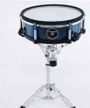 Lemon 12” x 4” SNARE Drum w Stand Lake Blue w Mesh Head for Roland Alesis Strike