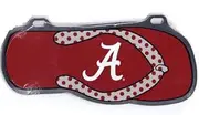 Alabama Crimson Tide Flip Flop Car Tag