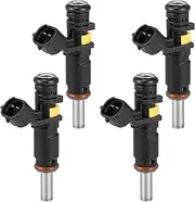 TUCKBOLD Fuel Injector for Mini Cooper 1.6 Flow Matched No.13537528176 | Fuel Injection Nozzle Black 4 Pcs