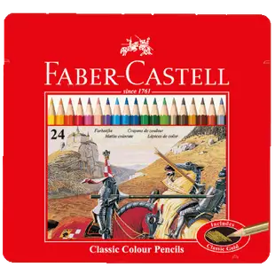 Faber-Castell 油性色鉛筆12/24/36/48/60色/