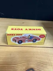 Dinky Toy Triumph TR2 Sports car model 111. Boxed