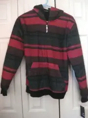 Boys Jacket Hooded Size 8 Amplify Sherpa Lined NWT